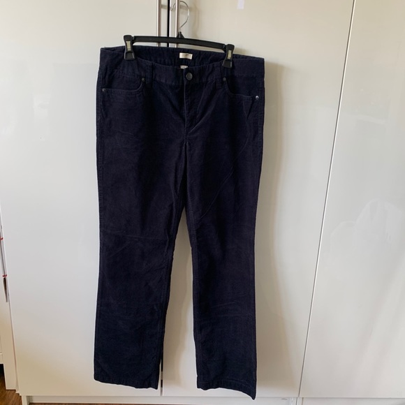 Jcrew navy corduroy pants slacks 32R - Picture 1 of 15